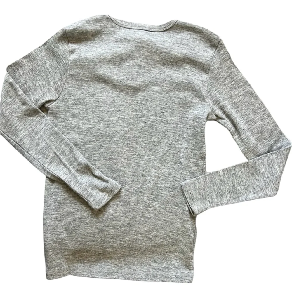 Joe’s Jeans Boys Junior Grey Long Sleeve Henley | XL (18-20)